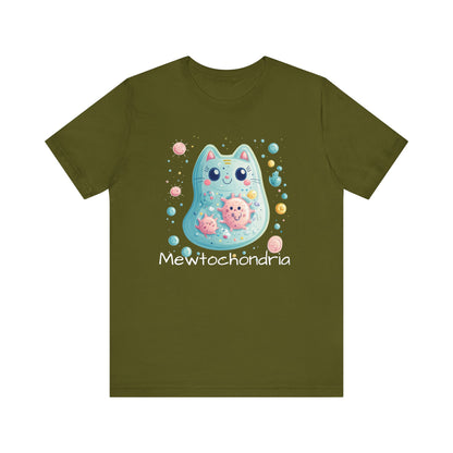 mewtochondria cat pun tee