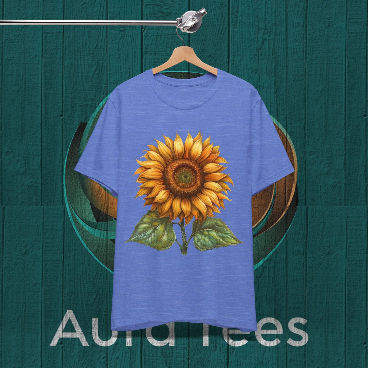 large sunflower tee
