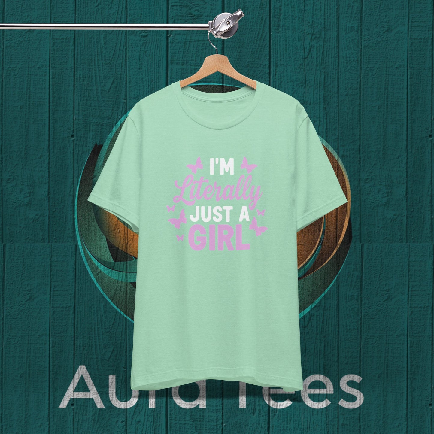 literally  just a girl tee
