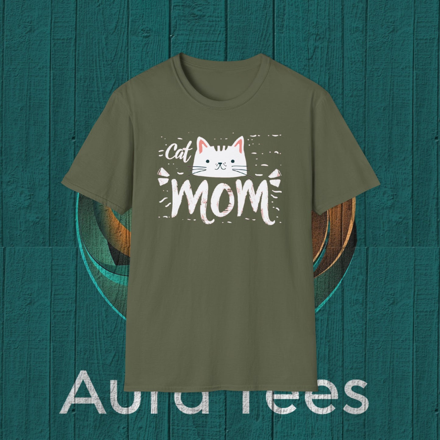 cat mom tee