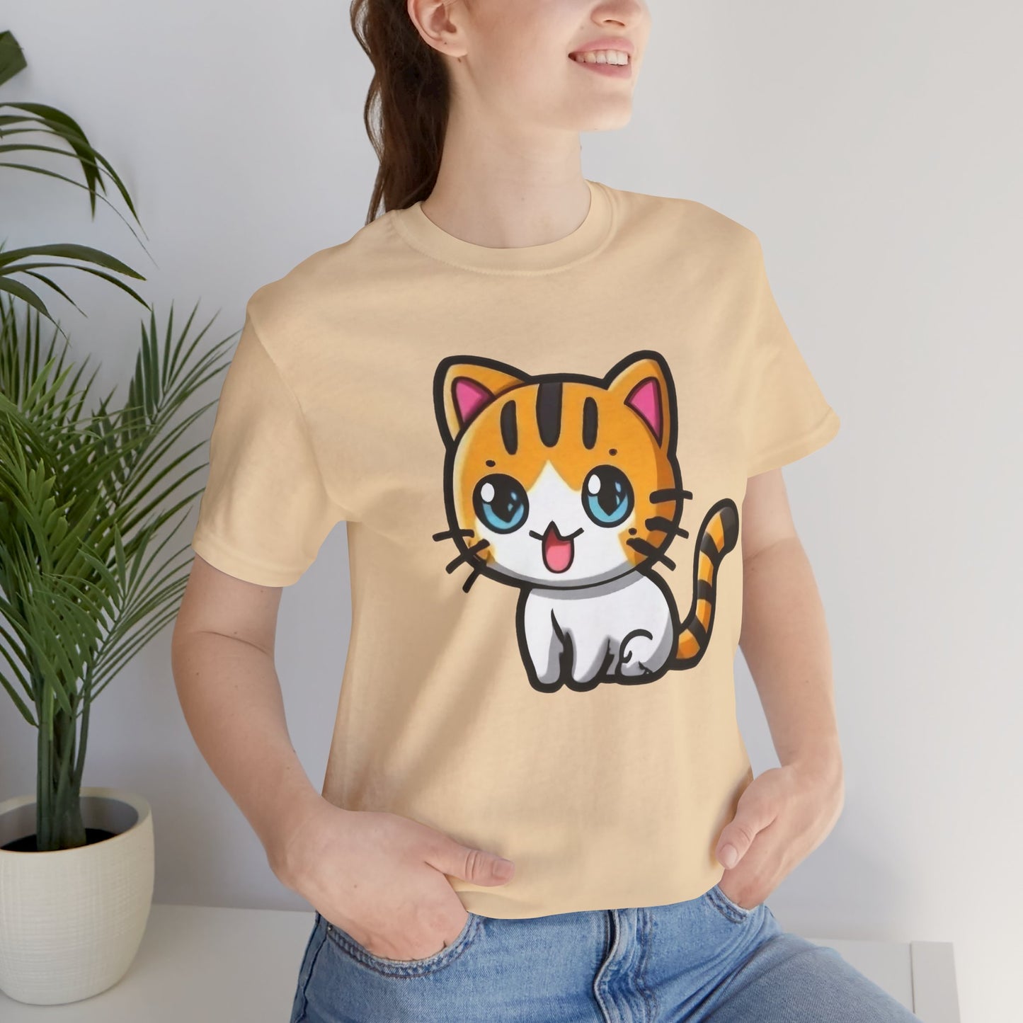 chibi tiger cat