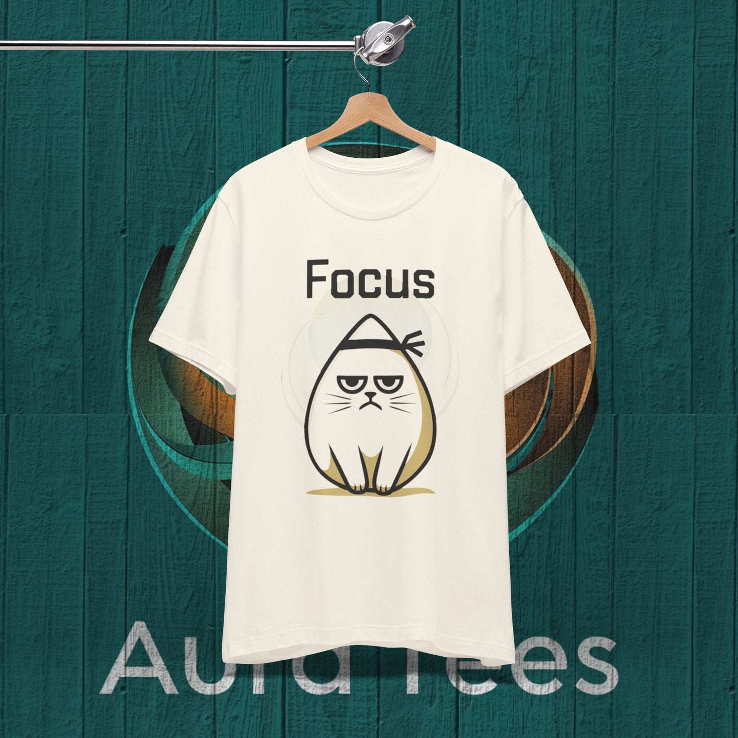 focus karate cat tee
