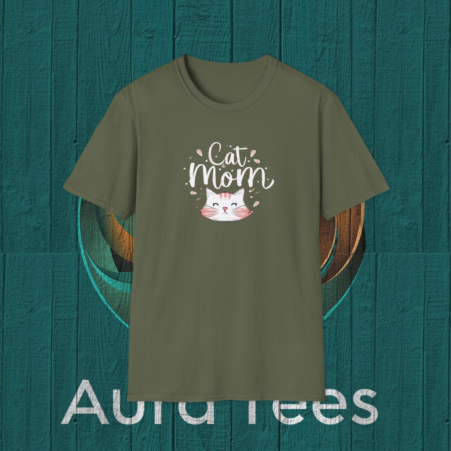 cat mom tee