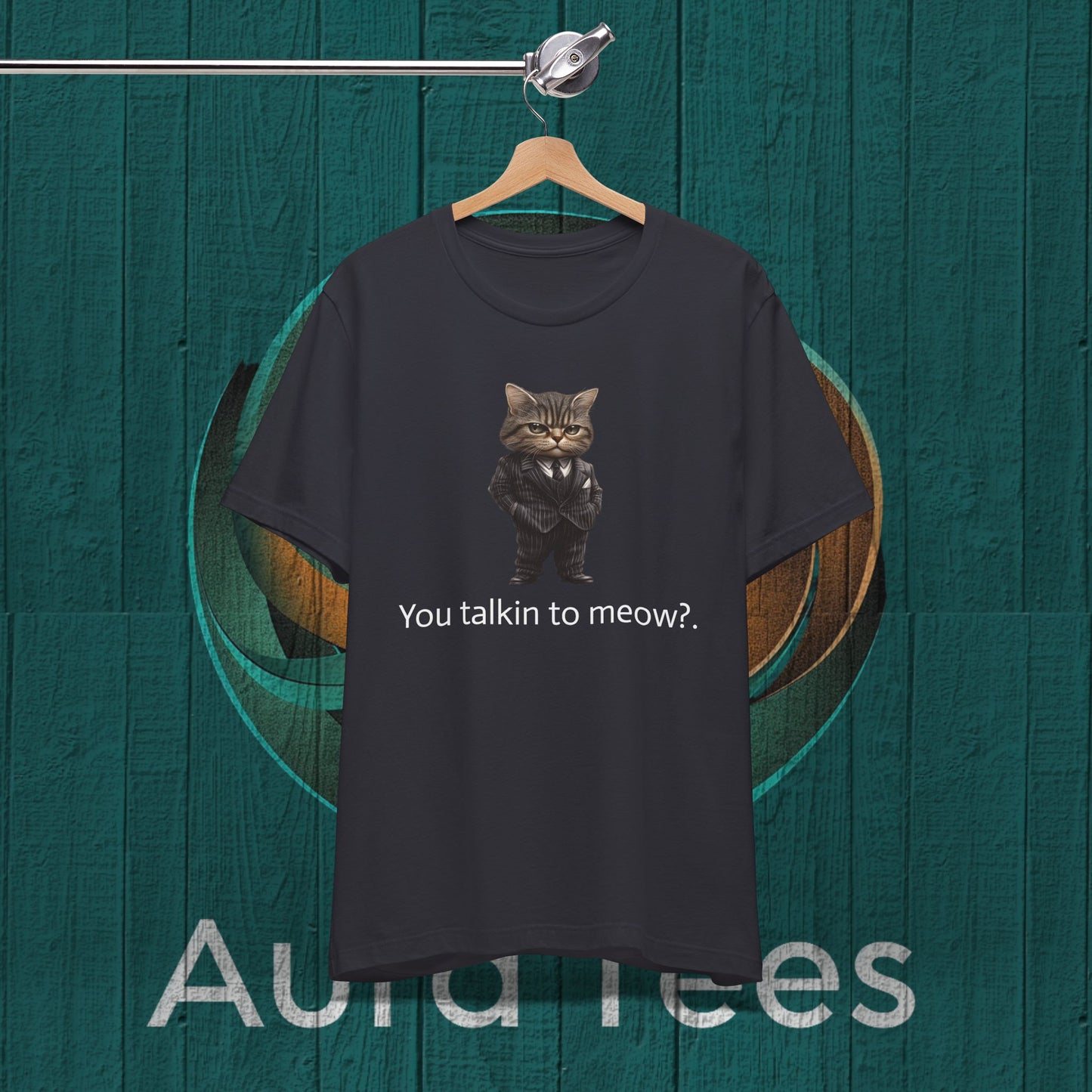 cat mafioso talkin to meow tee