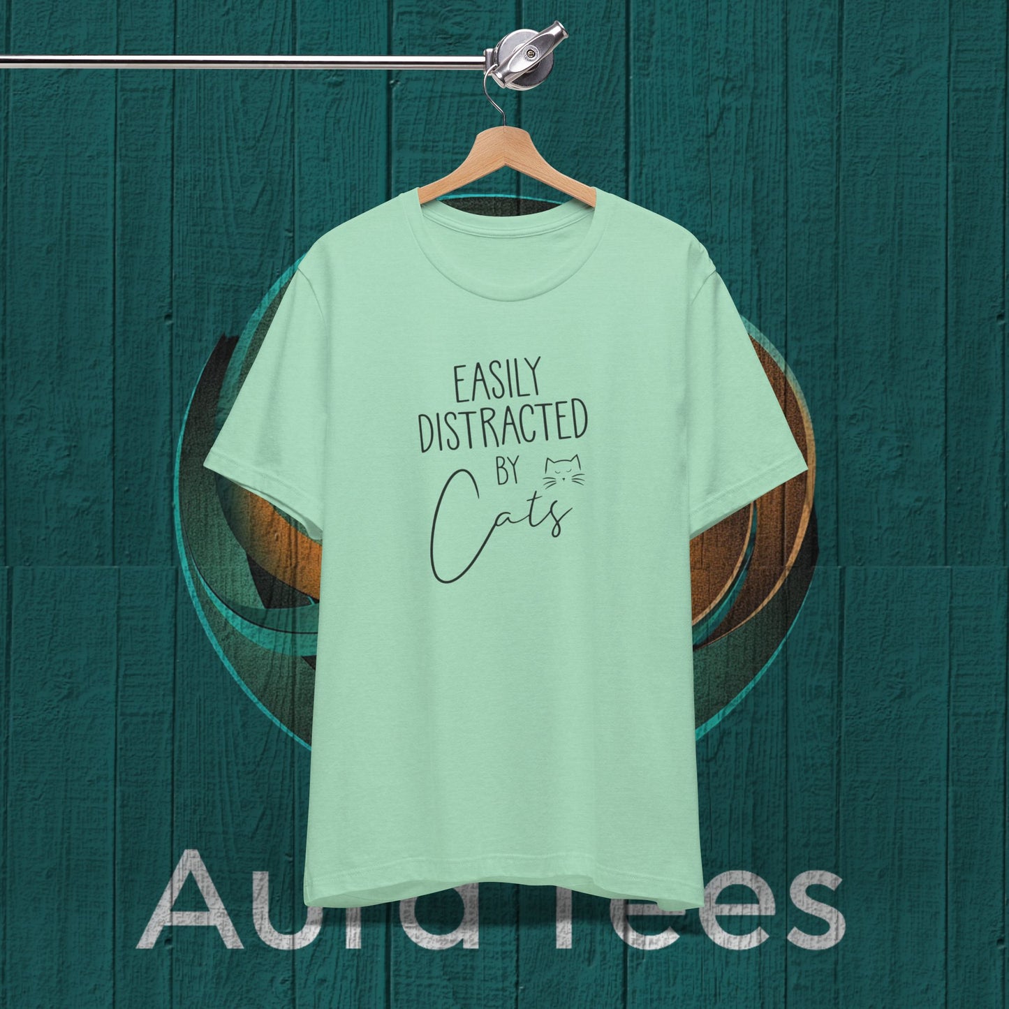 easily distracted  tee