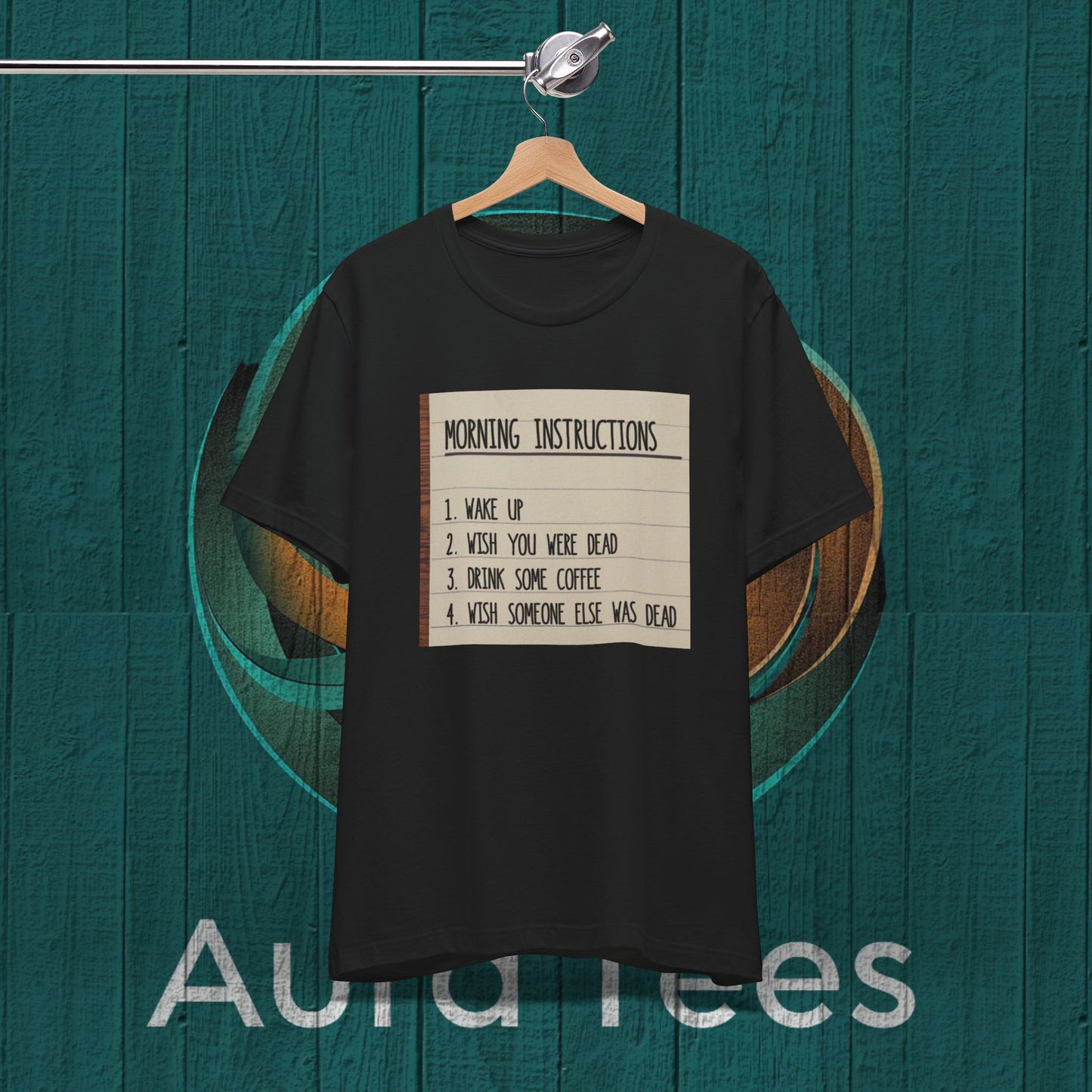 coffee instructions list tee