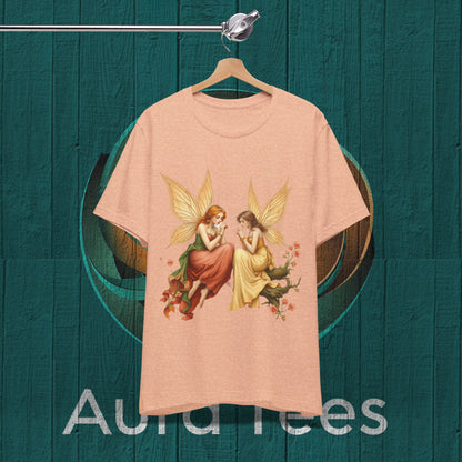 vintage mucha fairie tee