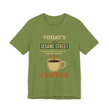coffee Sesame Street tee