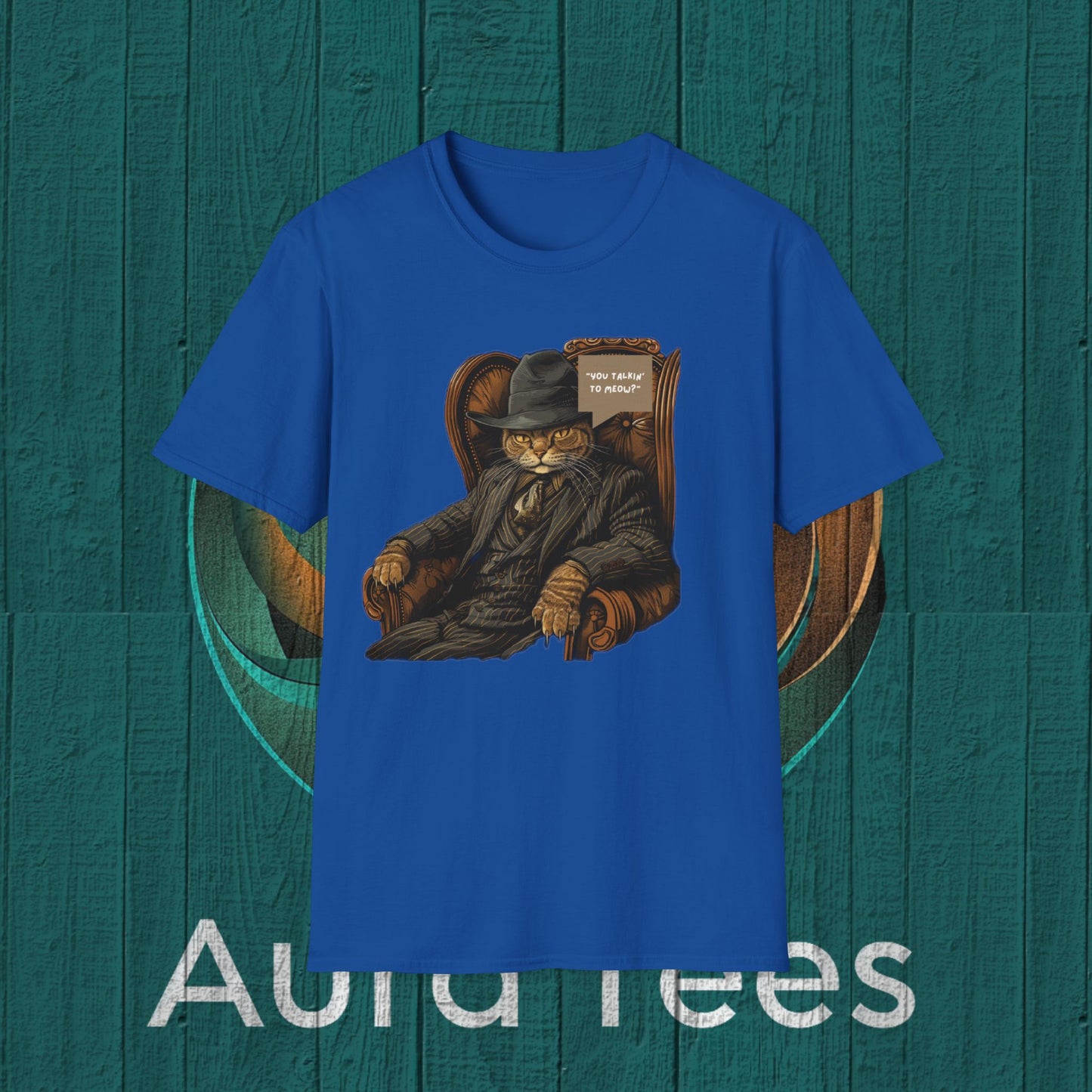 cat mafioso talkin to meow tee