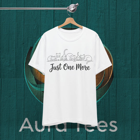 just one more cat tee