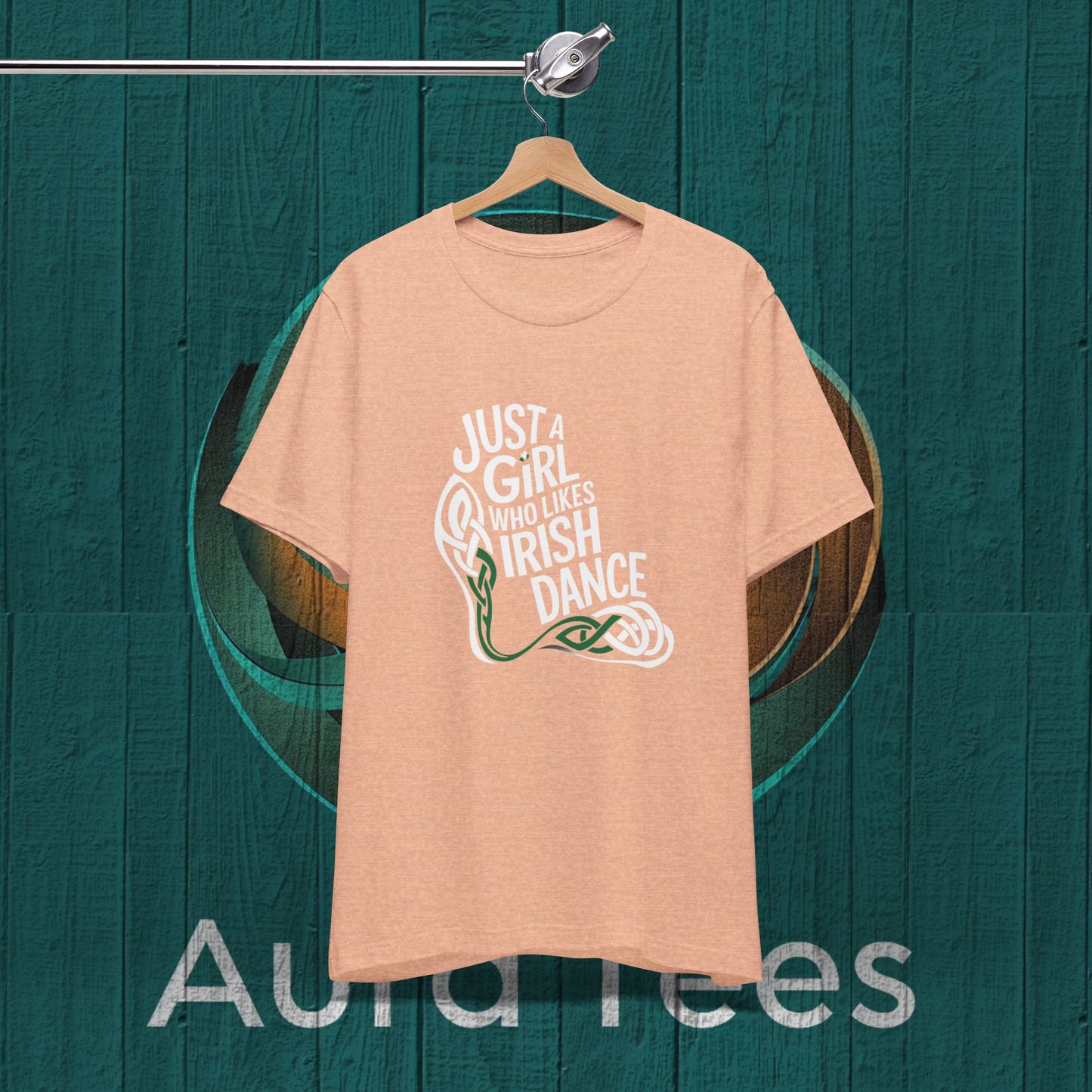 just a girl Irish dance tee