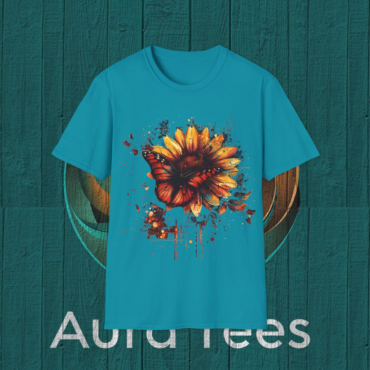 butterfly spatter tee