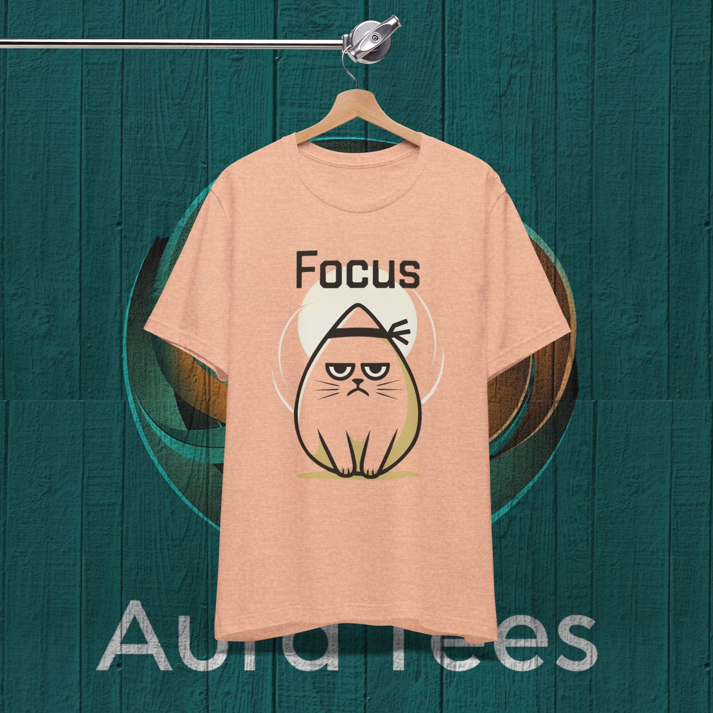 focus karate cat tee