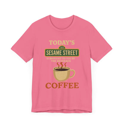 coffee Sesame Street tee