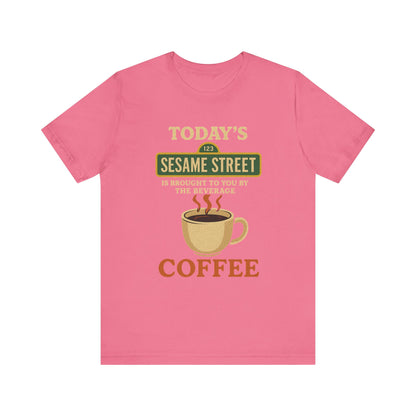 coffee Sesame Street tee
