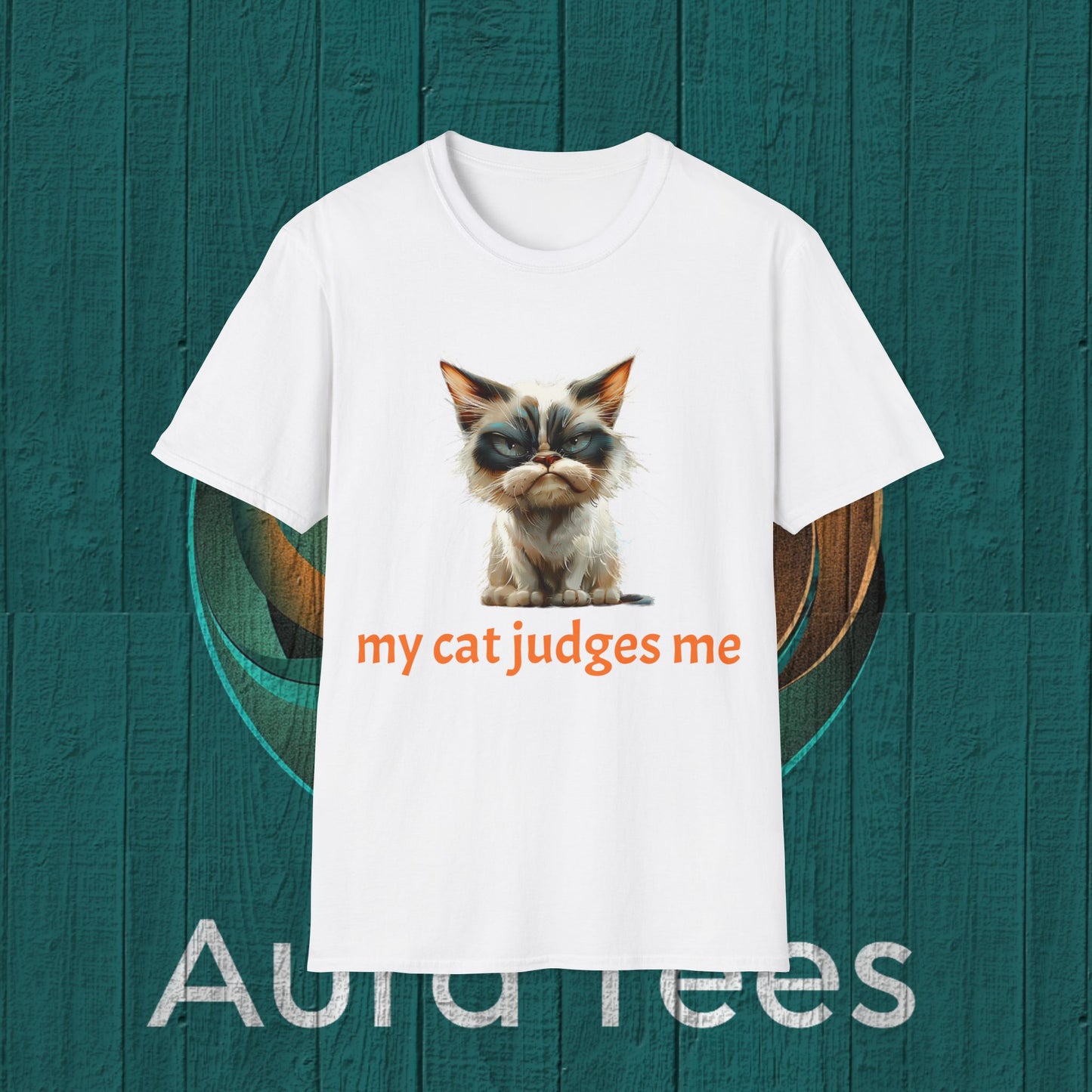my cat judges me tee