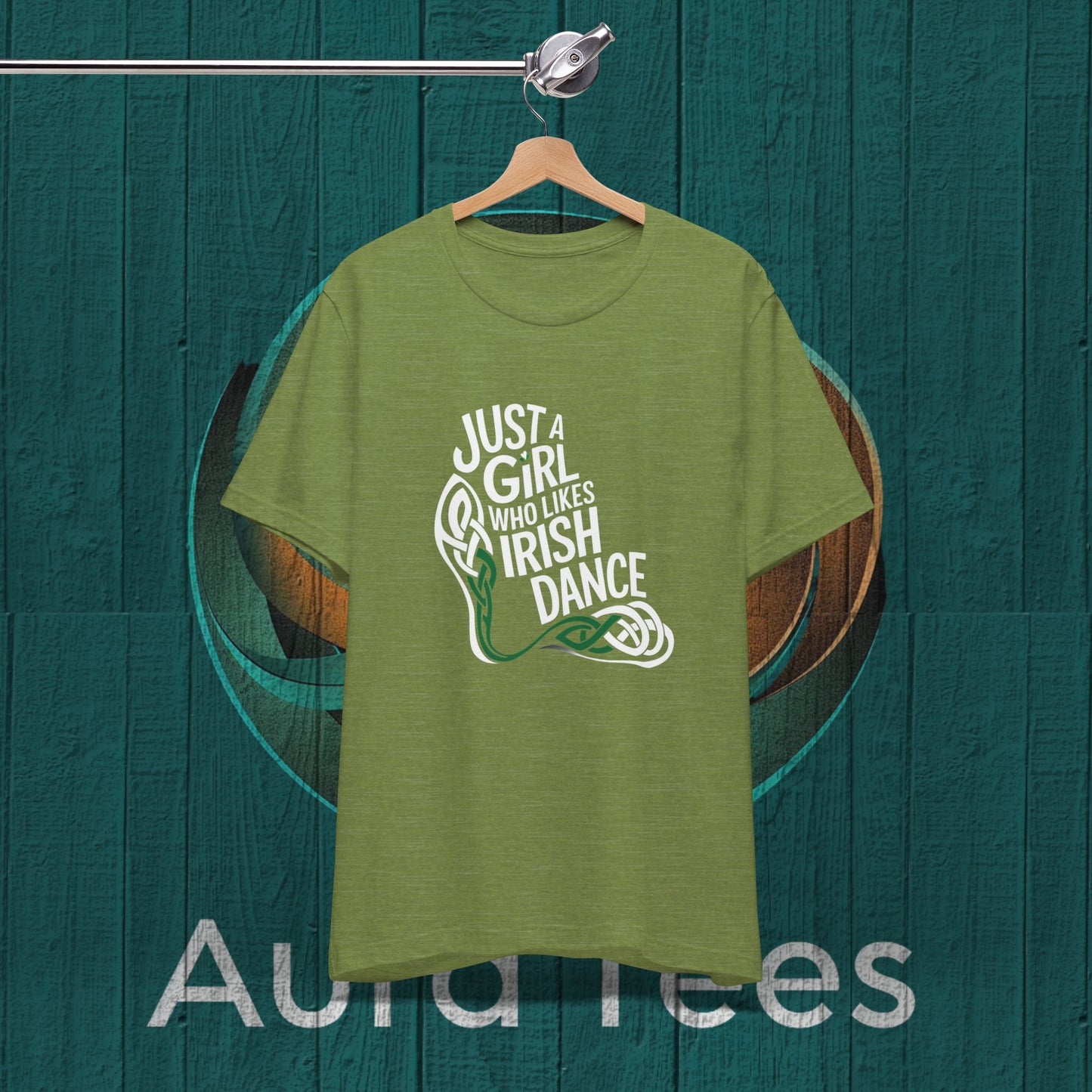 just a girl Irish dance tee