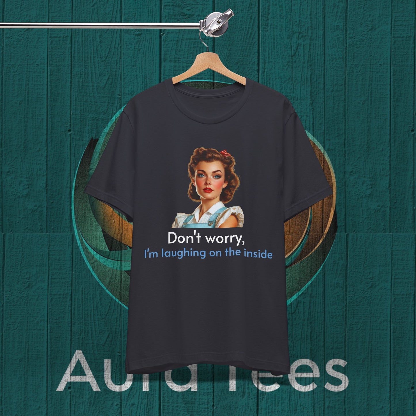 retro snarky housewife don't worry tee