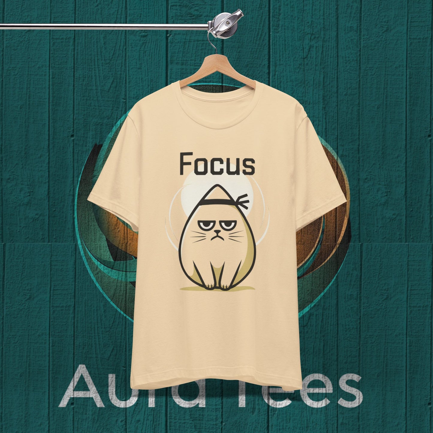 focus karate cat tee