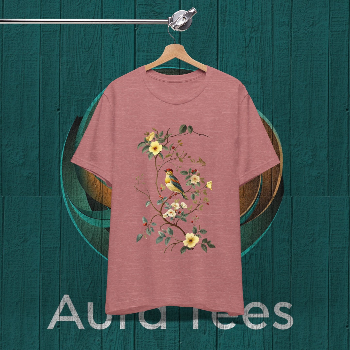 vintage floral tee