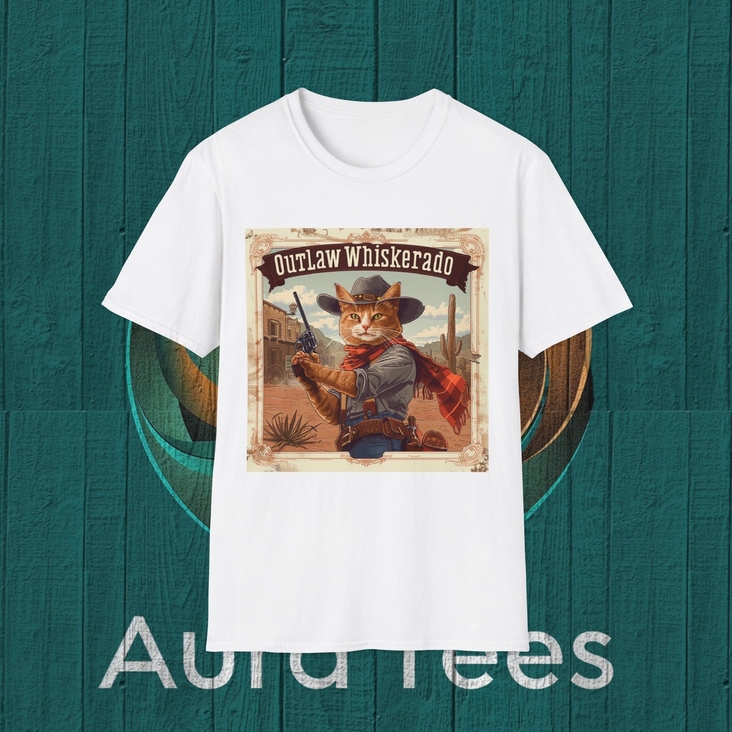 outlaw whiskerado tee