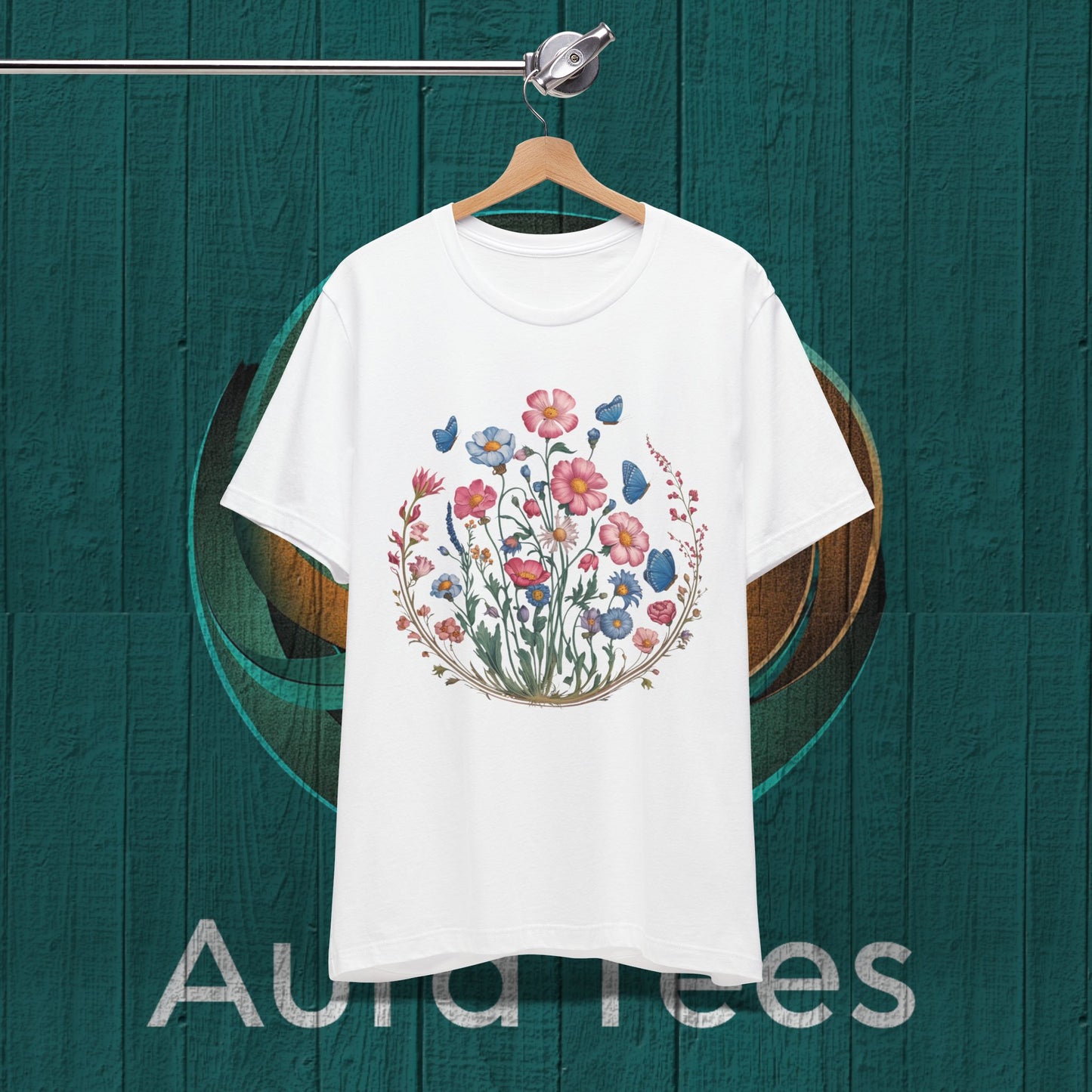 mucha floral tee
