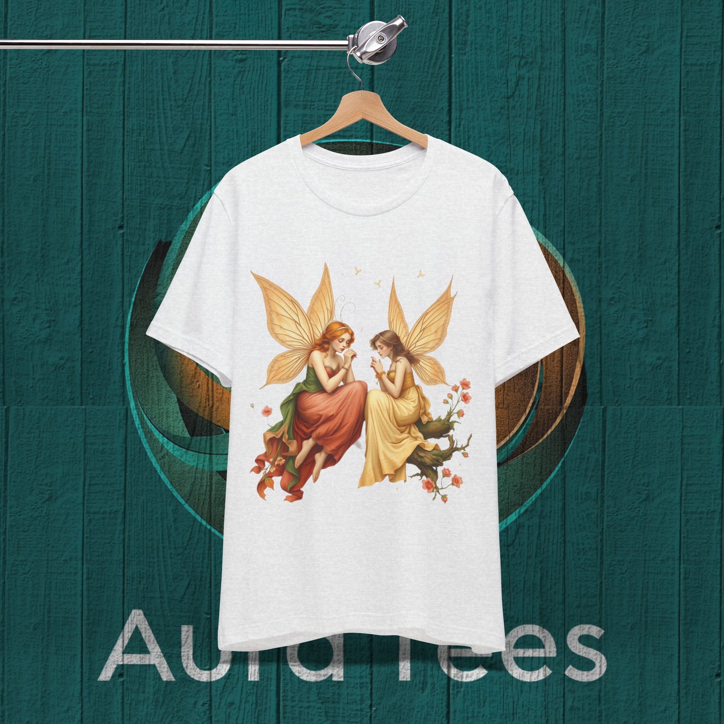vintage mucha fairie tee
