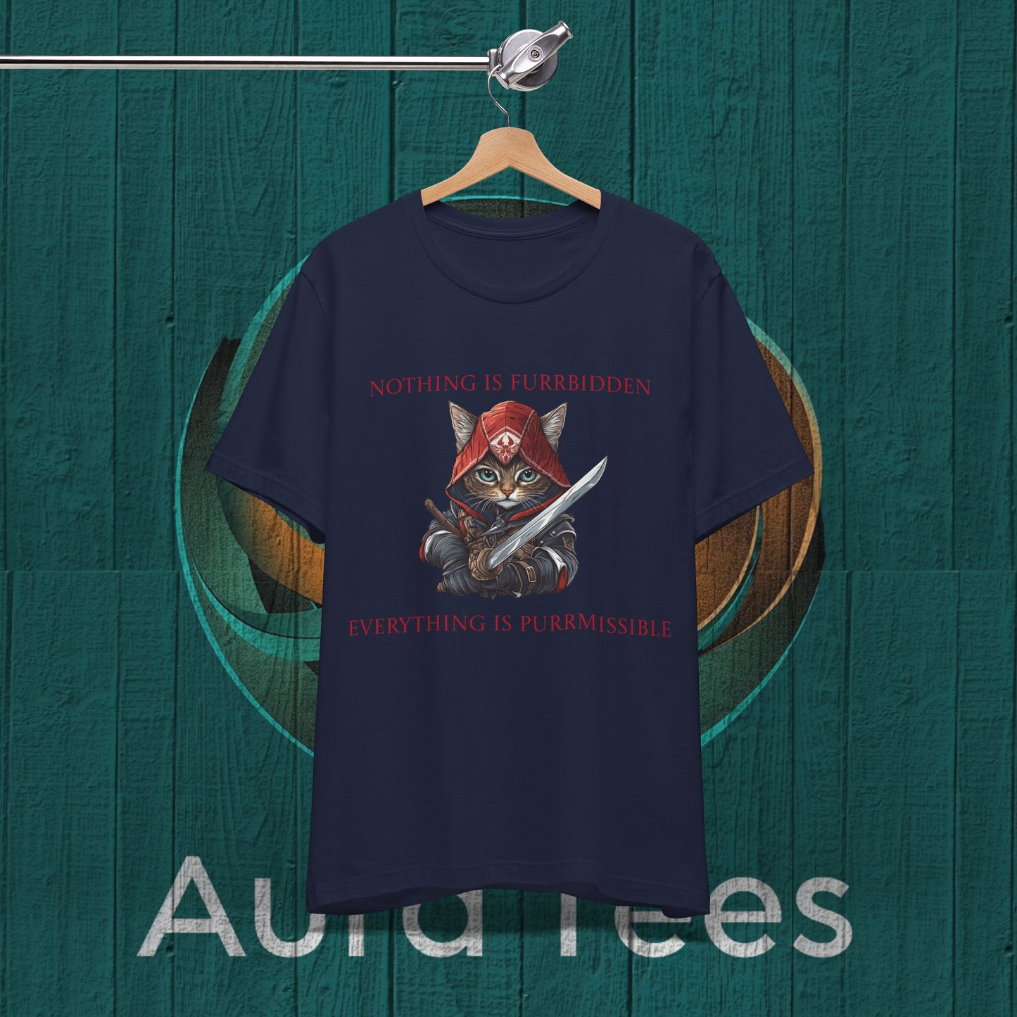 Nothing furbidden assassins creed cat tee