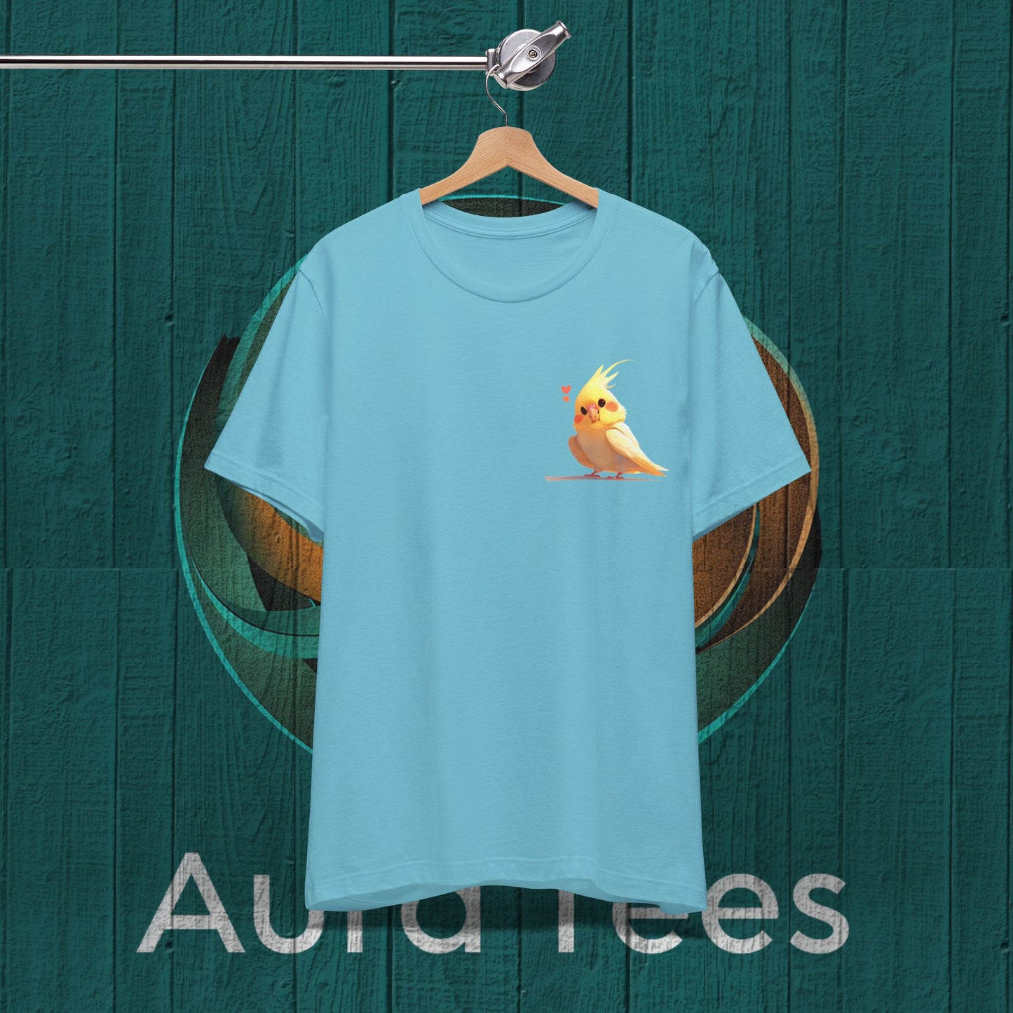pocket niji cockatiel tee