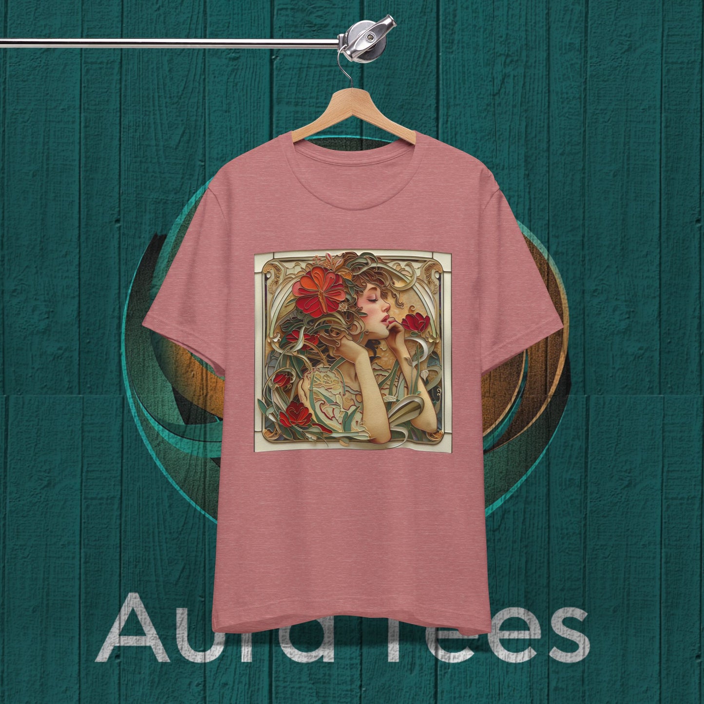 mucha paper quill beauty tee