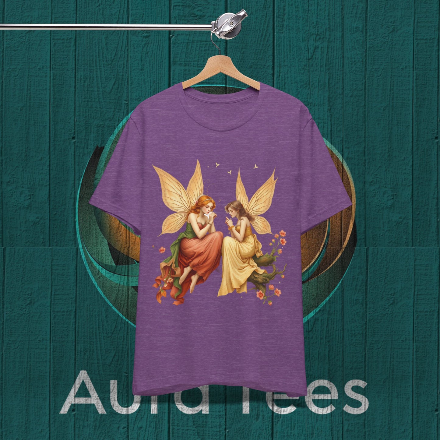 vintage mucha fairie tee