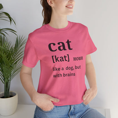 Cat definition spoof tee