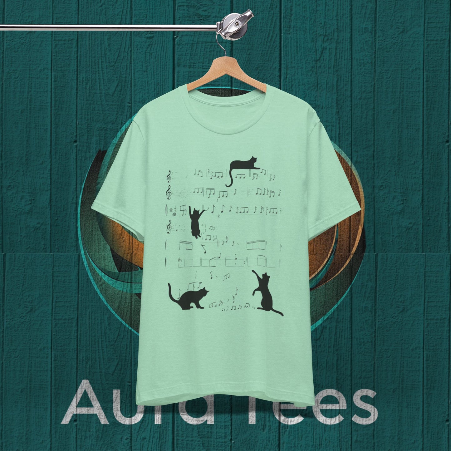 music cat tee
