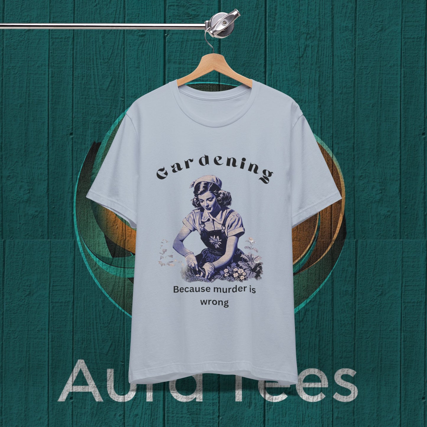 Vintage Gardening murder tee