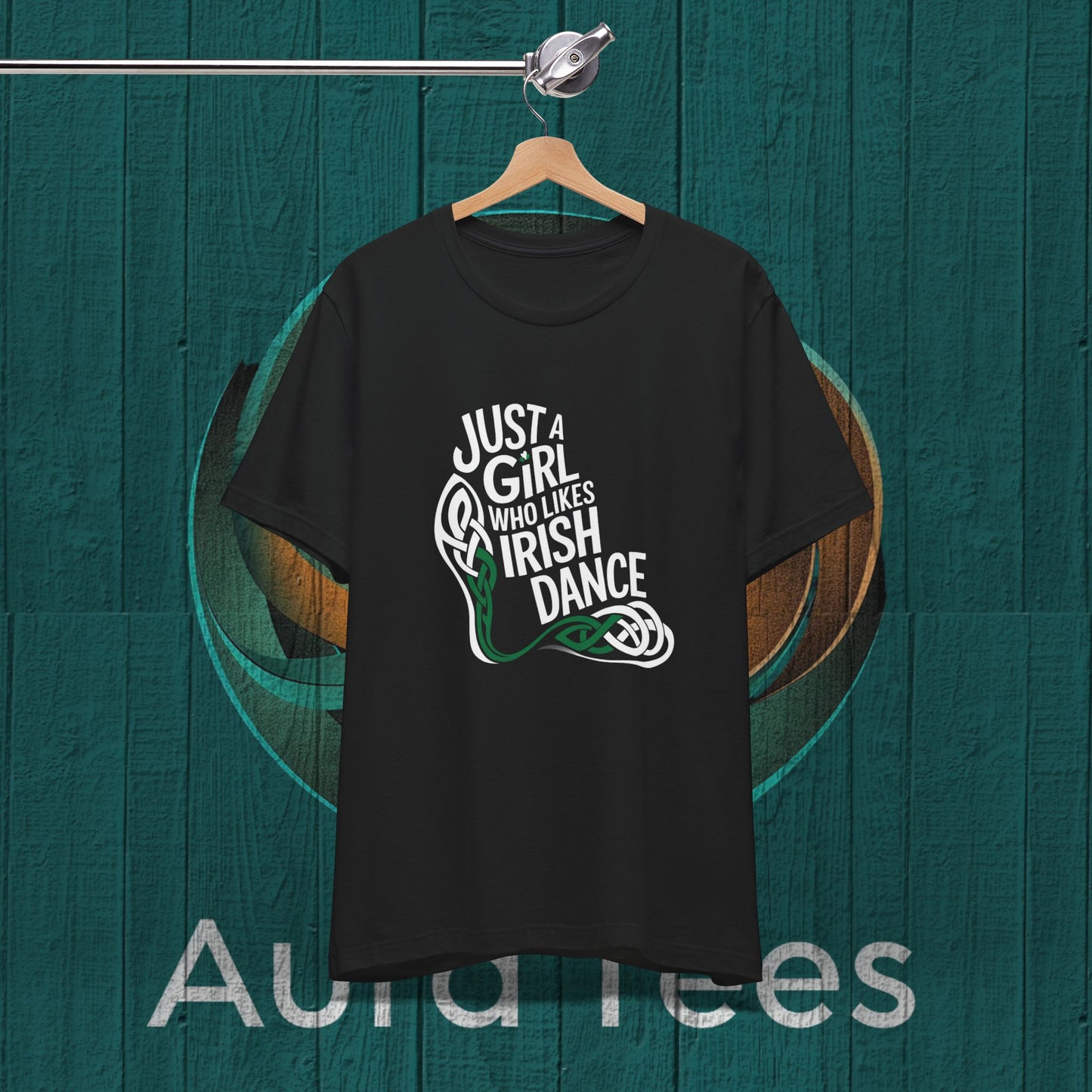 just a girl Irish dance tee