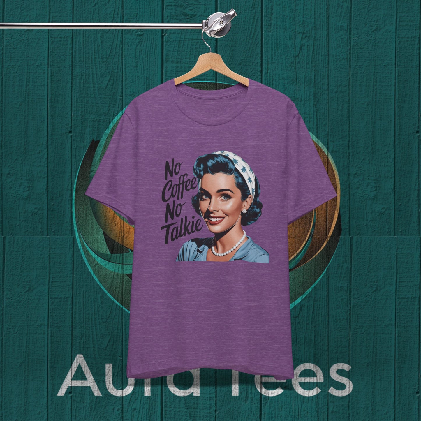 snarky house wife no talkie tee