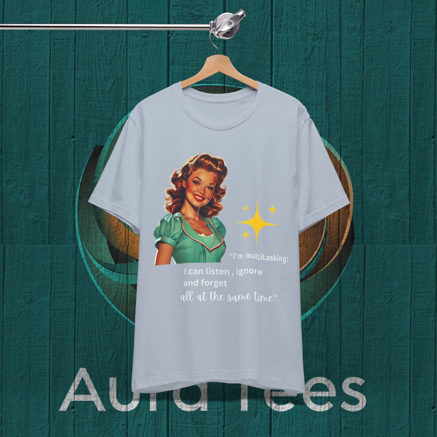 retro sarcasm multitasking tee