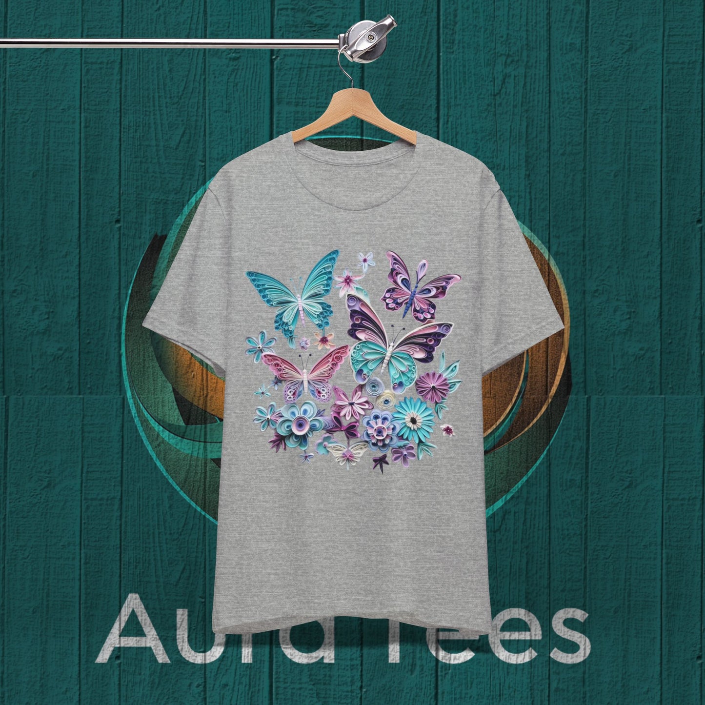 paper quill butterfly tee
