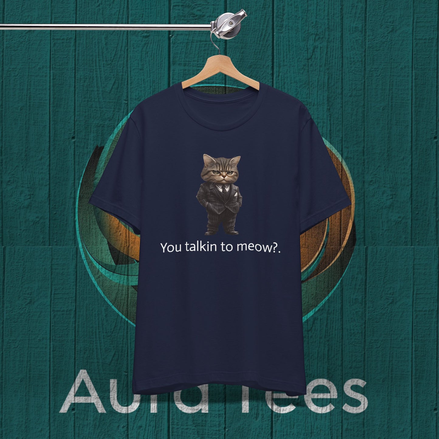 cat mafioso talkin to meow tee