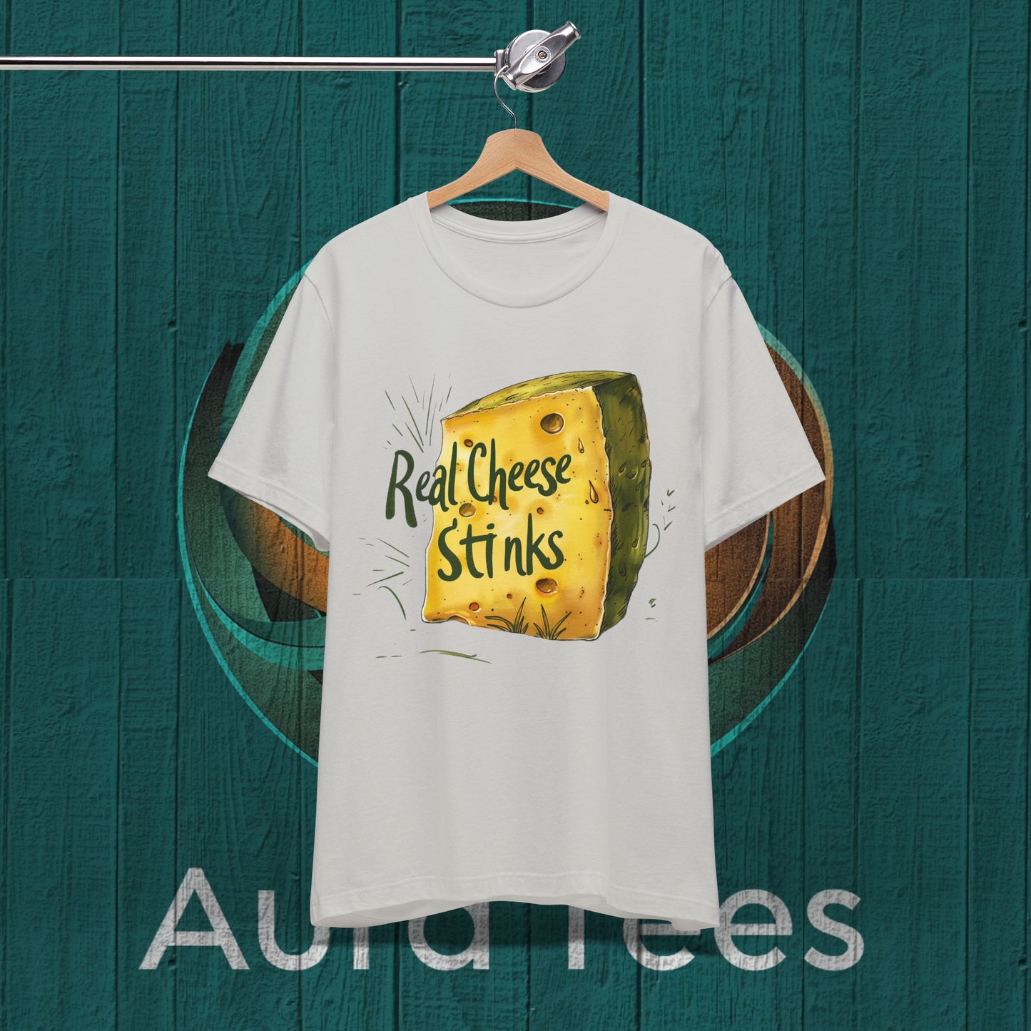 Real Cheese Stinks tee