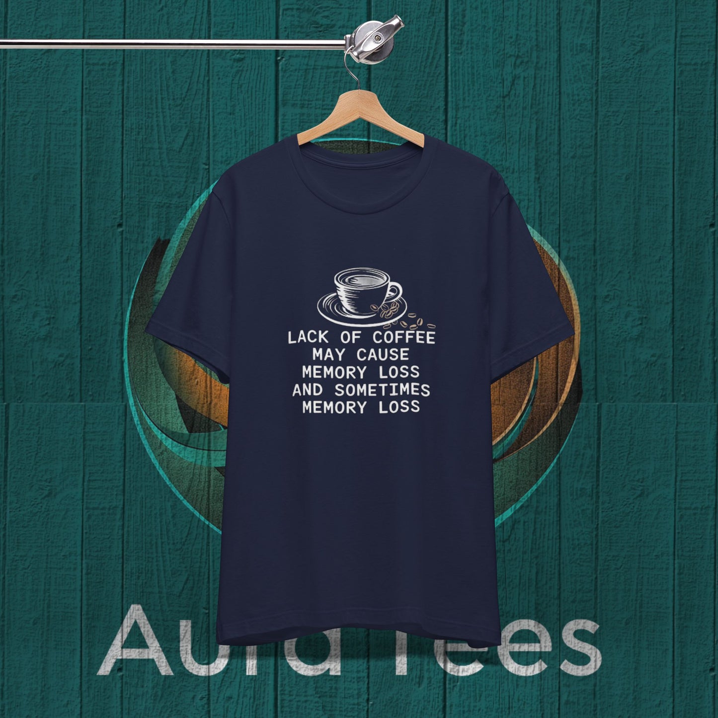 memory loss coffee tee