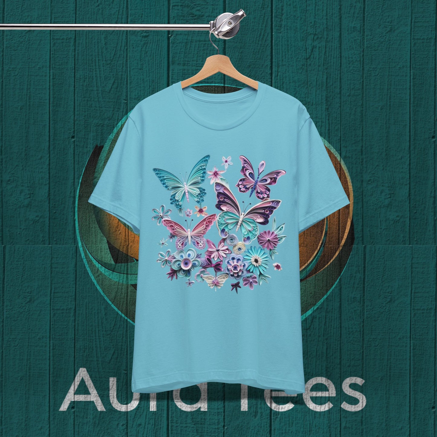 paper quill butterfly tee