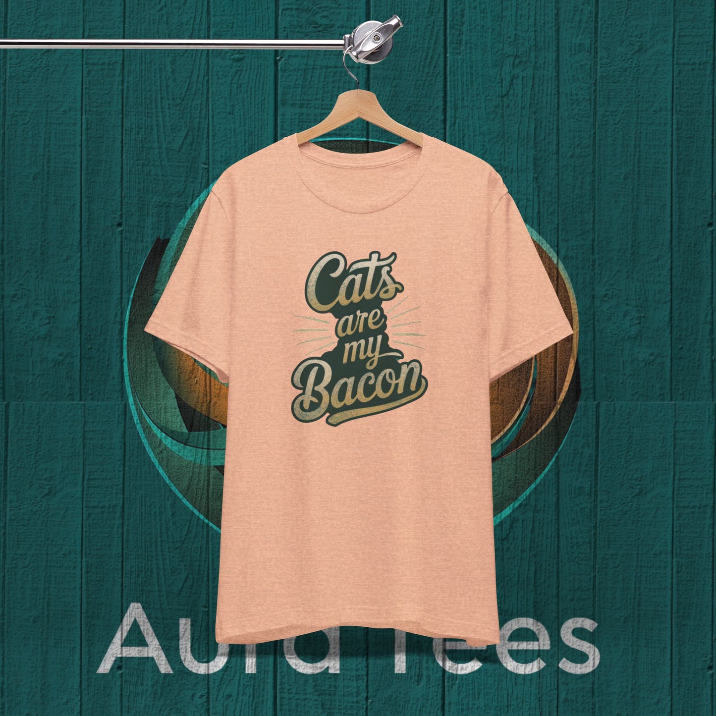 cats bacon tee