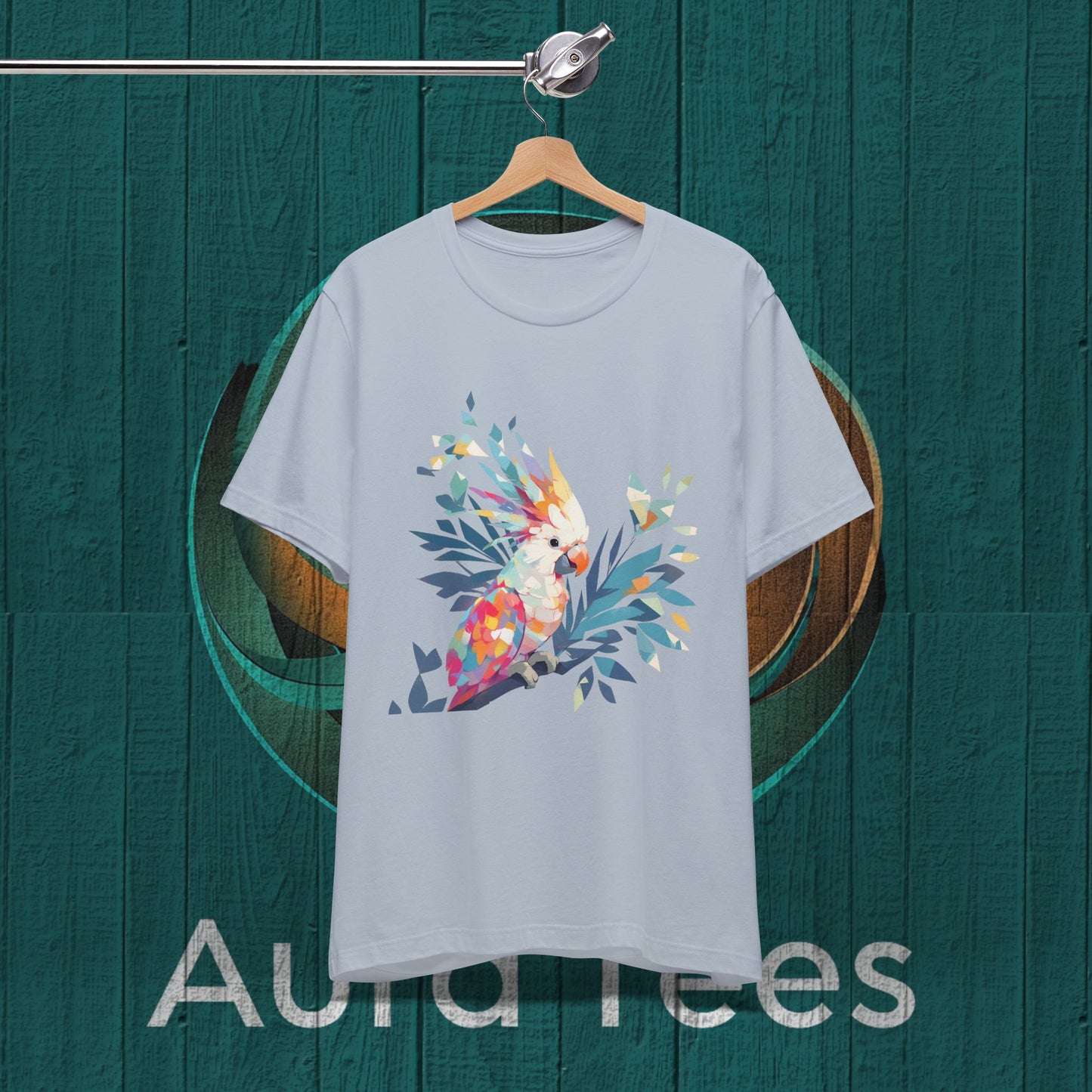 stained glass cockatoo tee