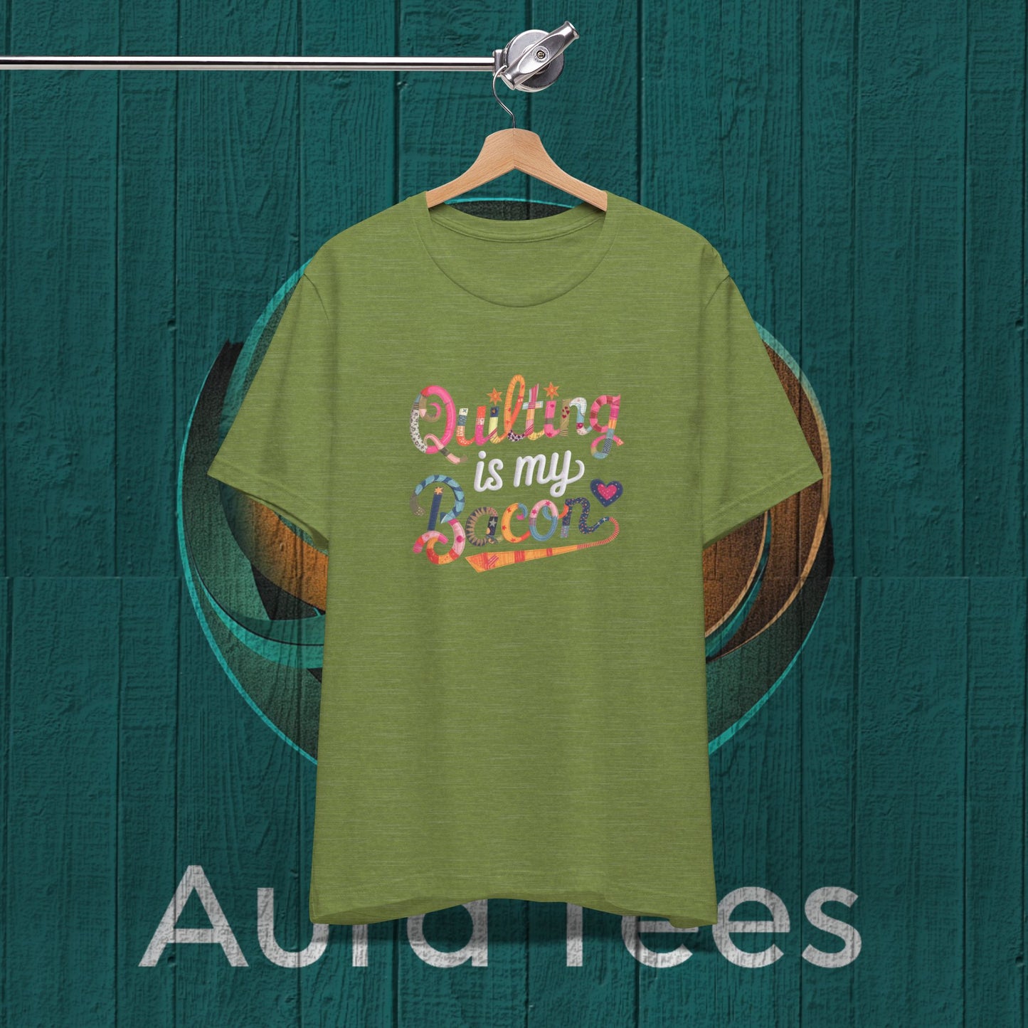 quilting bacon tee