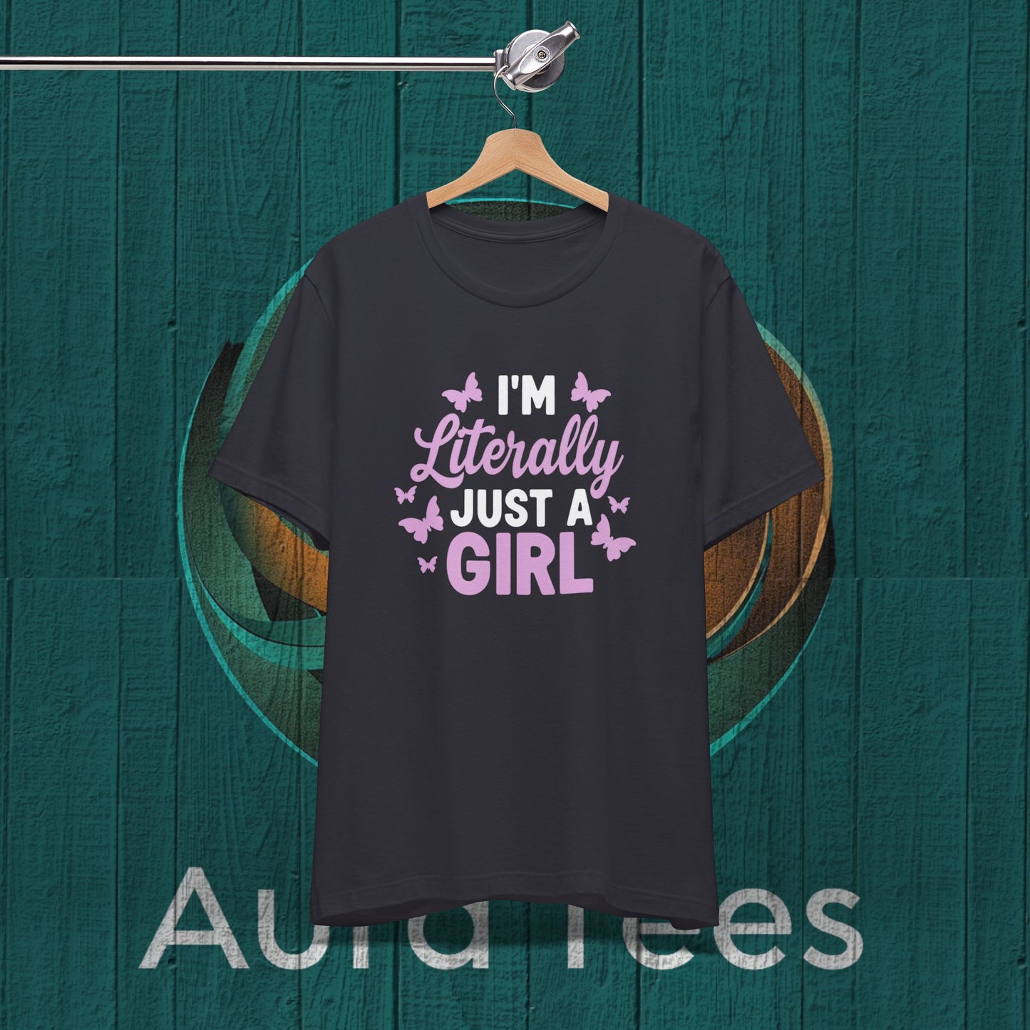 literally  just a girl tee