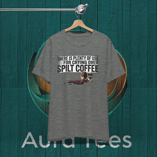 spilt coffee tee