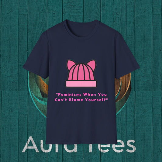 feminist blame shift tee