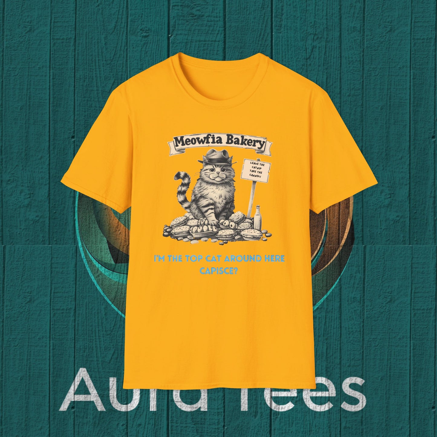 cat mafioso top cat tee