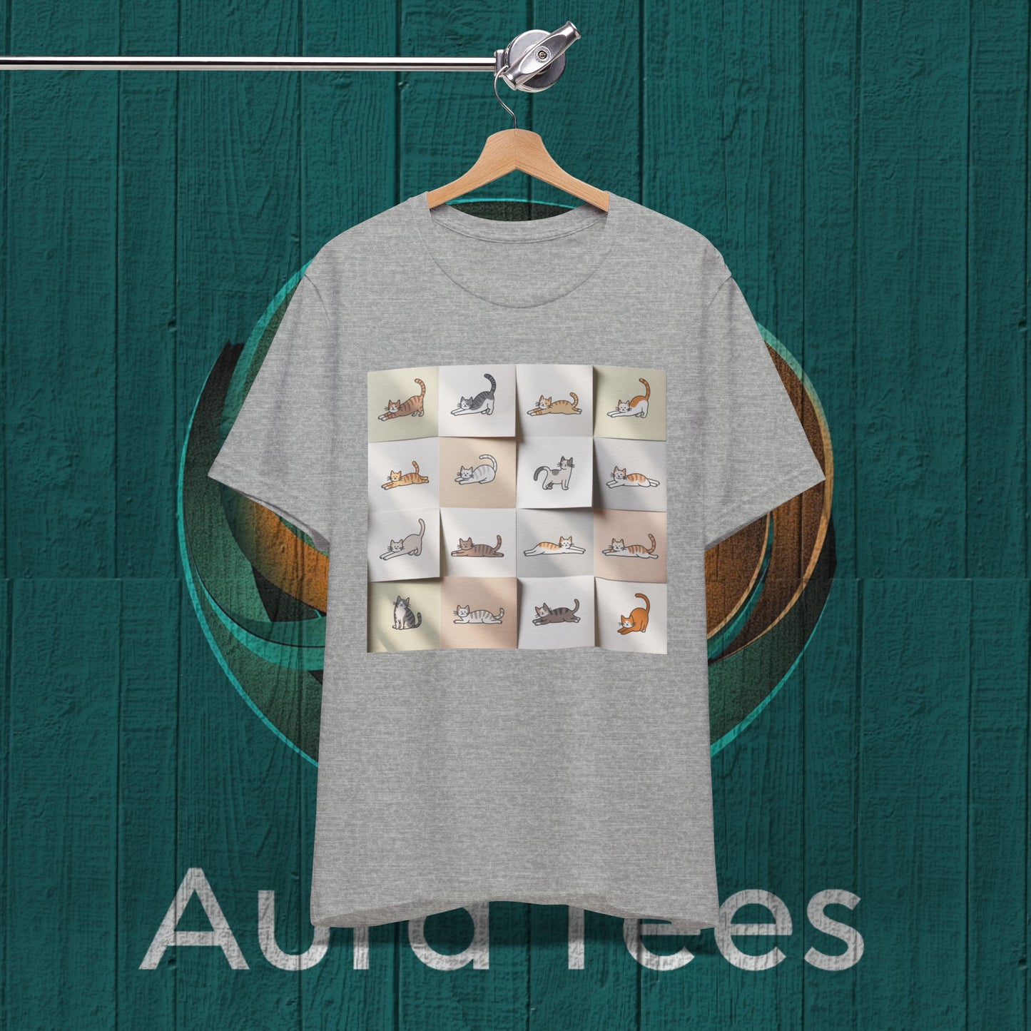 sticky note kitties  tee